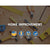 3 x 61cm Magnetic Wall Mounted Tool Holder Storage Organiser Garage Workshop