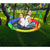 1m Tree Swing in Multi-Color Rainbow Kids Indoor/Outdoor Round Mat Saucer Swing