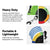 1m Tree Swing in Multi-Color Rainbow Kids Indoor/Outdoor Round Mat Saucer Swing