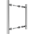 Round 300mm Push Pull Stainless Steel Door Handle Entrance Entry Shower Glass