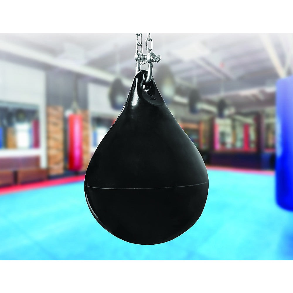 30L Water Punching Bag Aqua with D-Shackle and Chain
