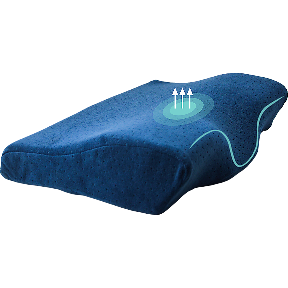 Memory Foam Neck Pillow Cushion Support Rebound Contour Pain Relief Health Care