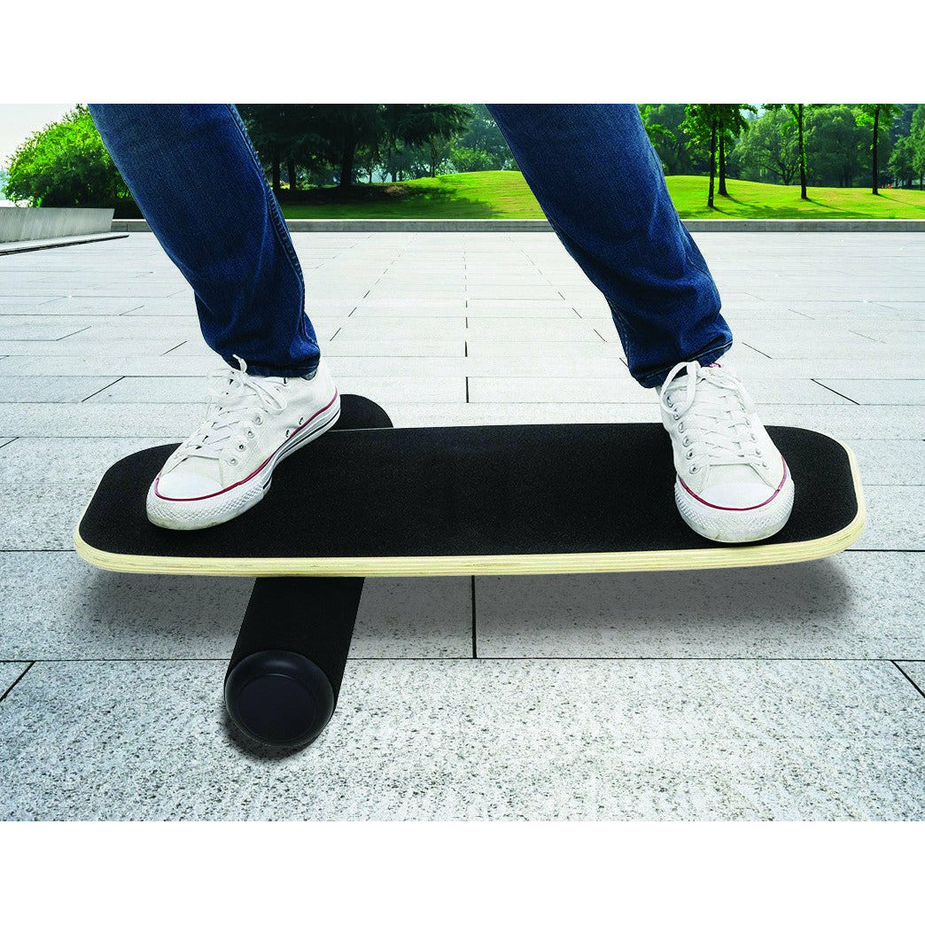 Balance Board Trainer with Stopper Wobble Roller
