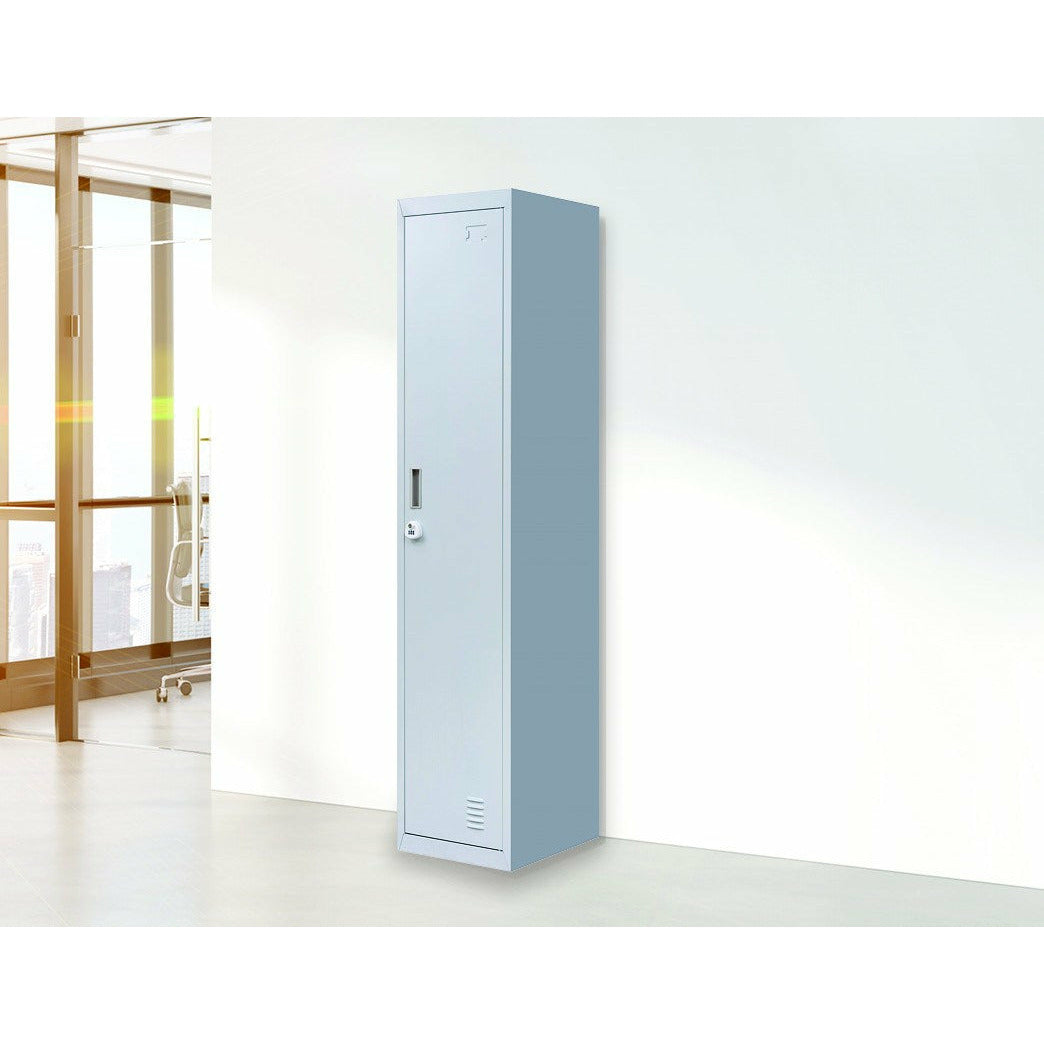 One-Door Office Gym Shed Clothing Locker Cabinet