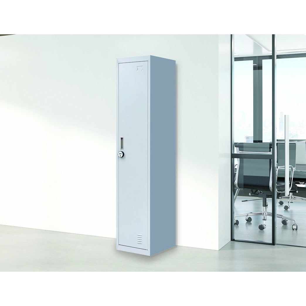 One-Door Office Gym Shed Clothing Locker Cabinet