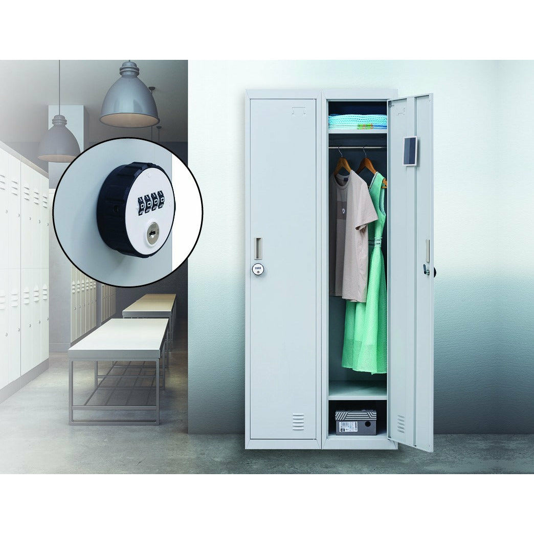 One-Door Office Gym Shed Clothing Locker Cabinet