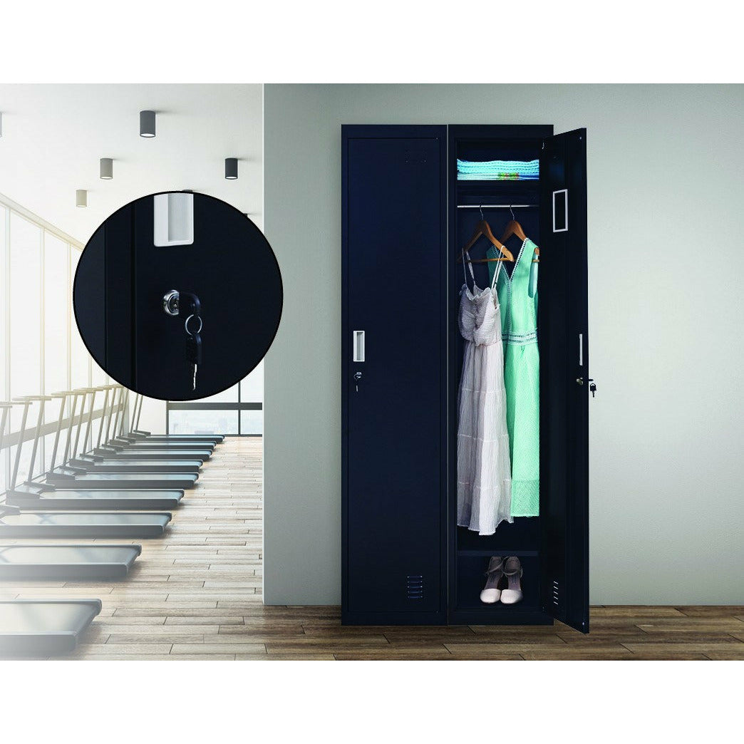 One-Door Office Gym Shed Clothing Locker Cabinet