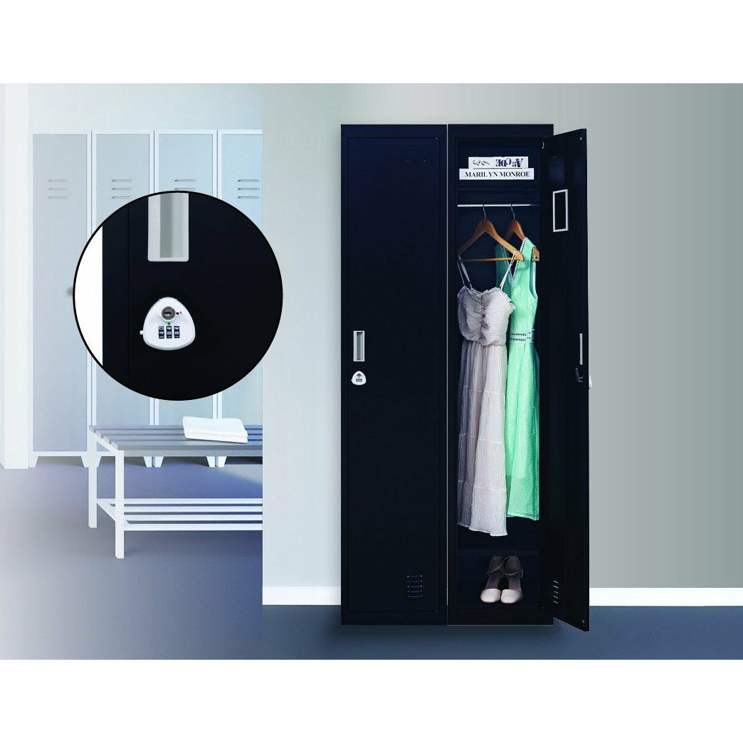 One-Door Office Gym Shed Clothing Locker Cabinet