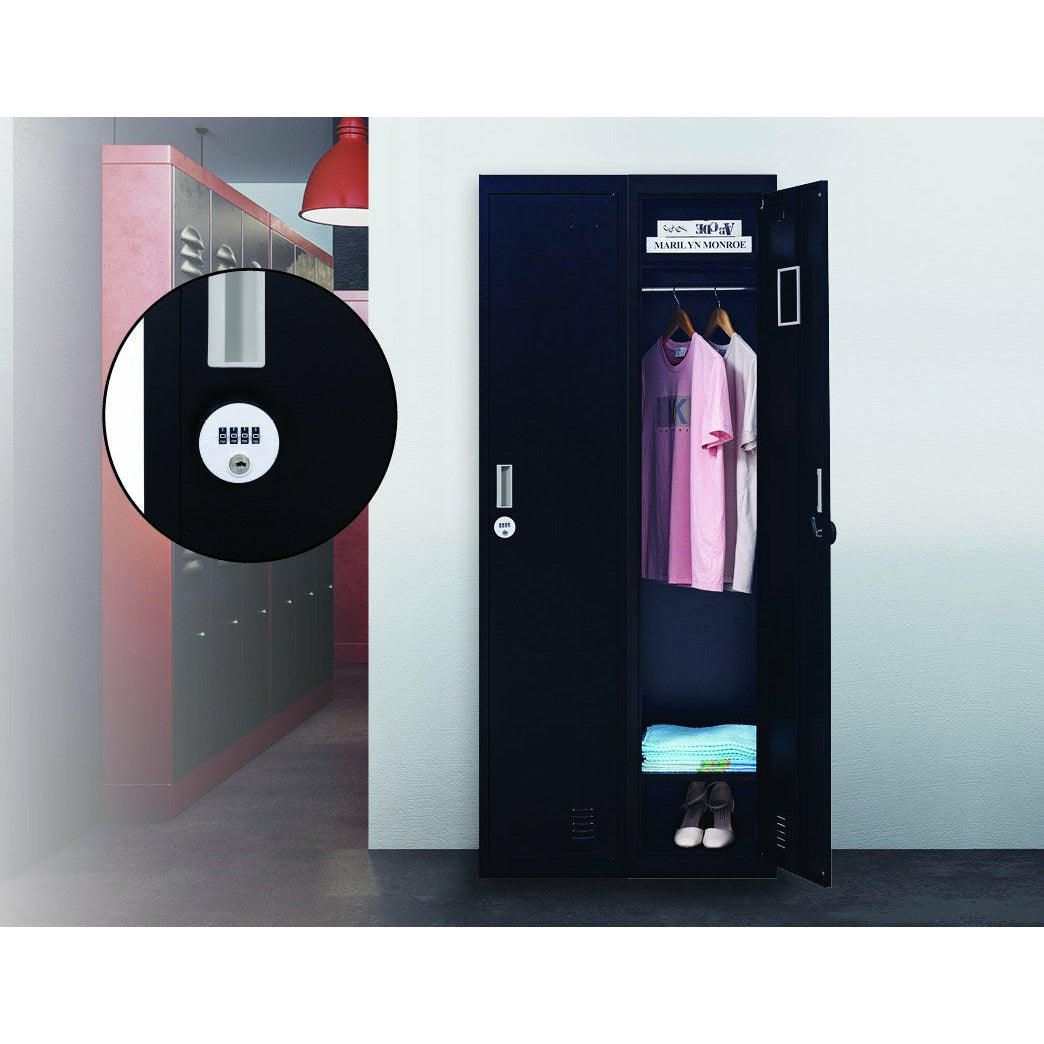 One-Door Office Gym Shed Clothing Locker Cabinet