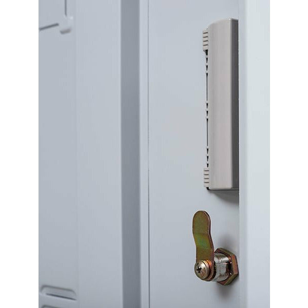 4-Door Vertical Locker for Office Gym Shed School Home Storage