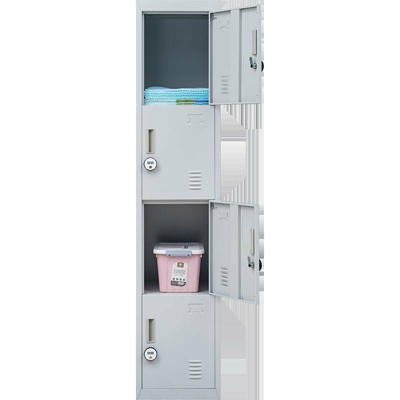 4-Door Vertical Locker for Office Gym Shed School Home Storage