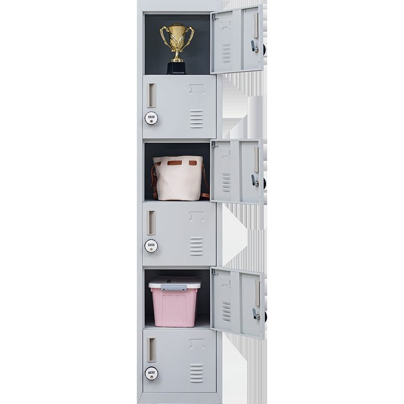 6-Door Locker for Office Gym Shed School Home Storage