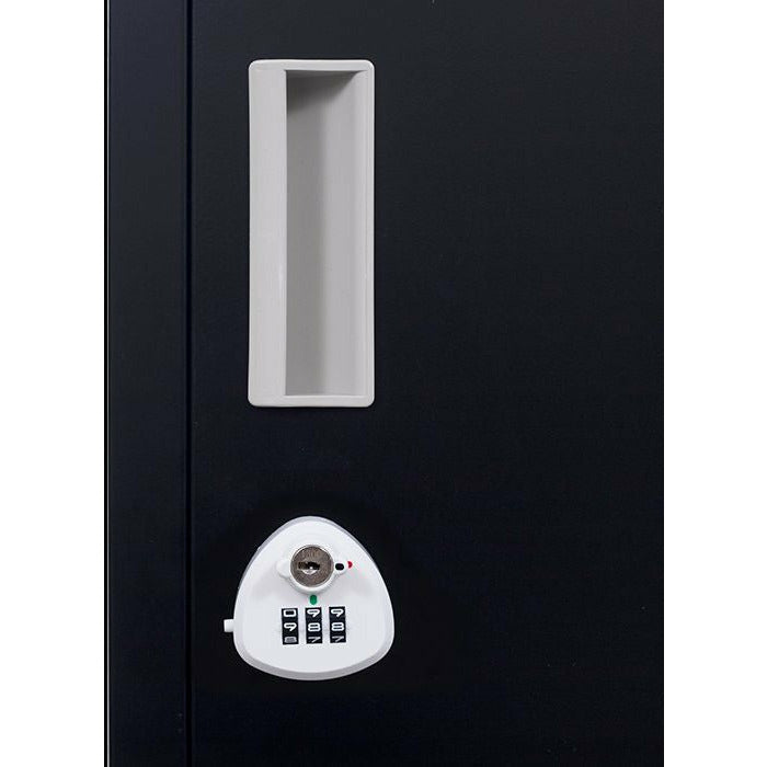 6-Door Locker for Office Gym Shed School Home Storage