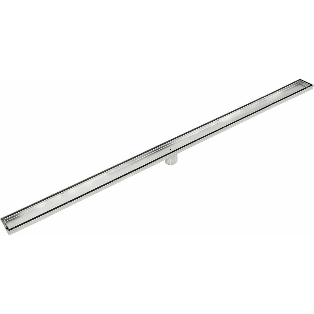 1200mm Tile Insert Bathroom Shower Stainless Steel Grate Drain w/Centre outlet Floor Waste
