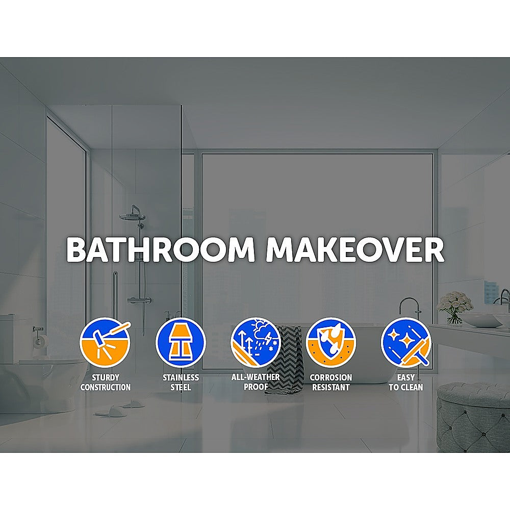 900mm Bathroom Shower Stainless Steel Grate Drain w/Centre outlet Floor Waste Square Pattern