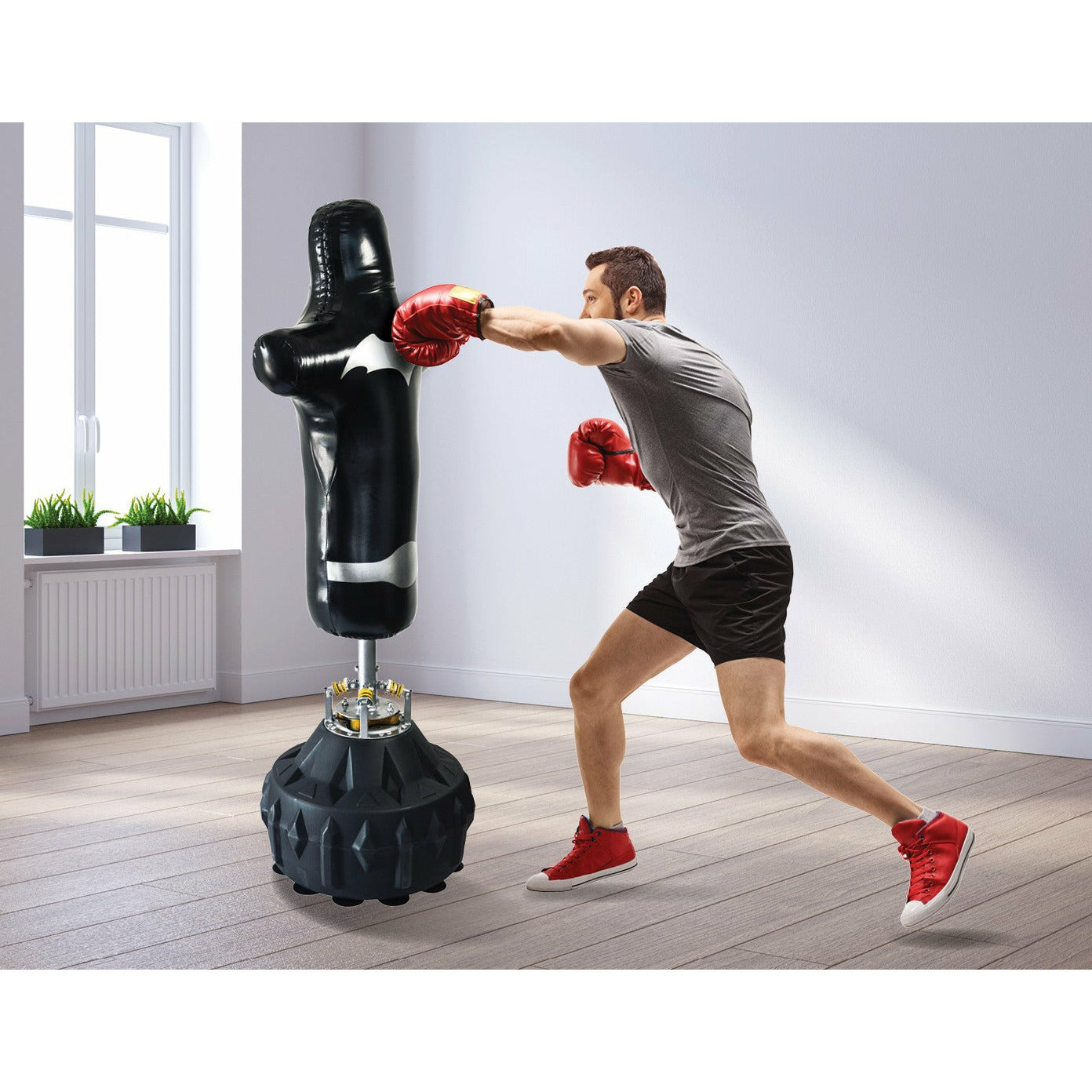180cm Free Standing Boxing Punching Bag Stand MMA UFC Kick Fitness