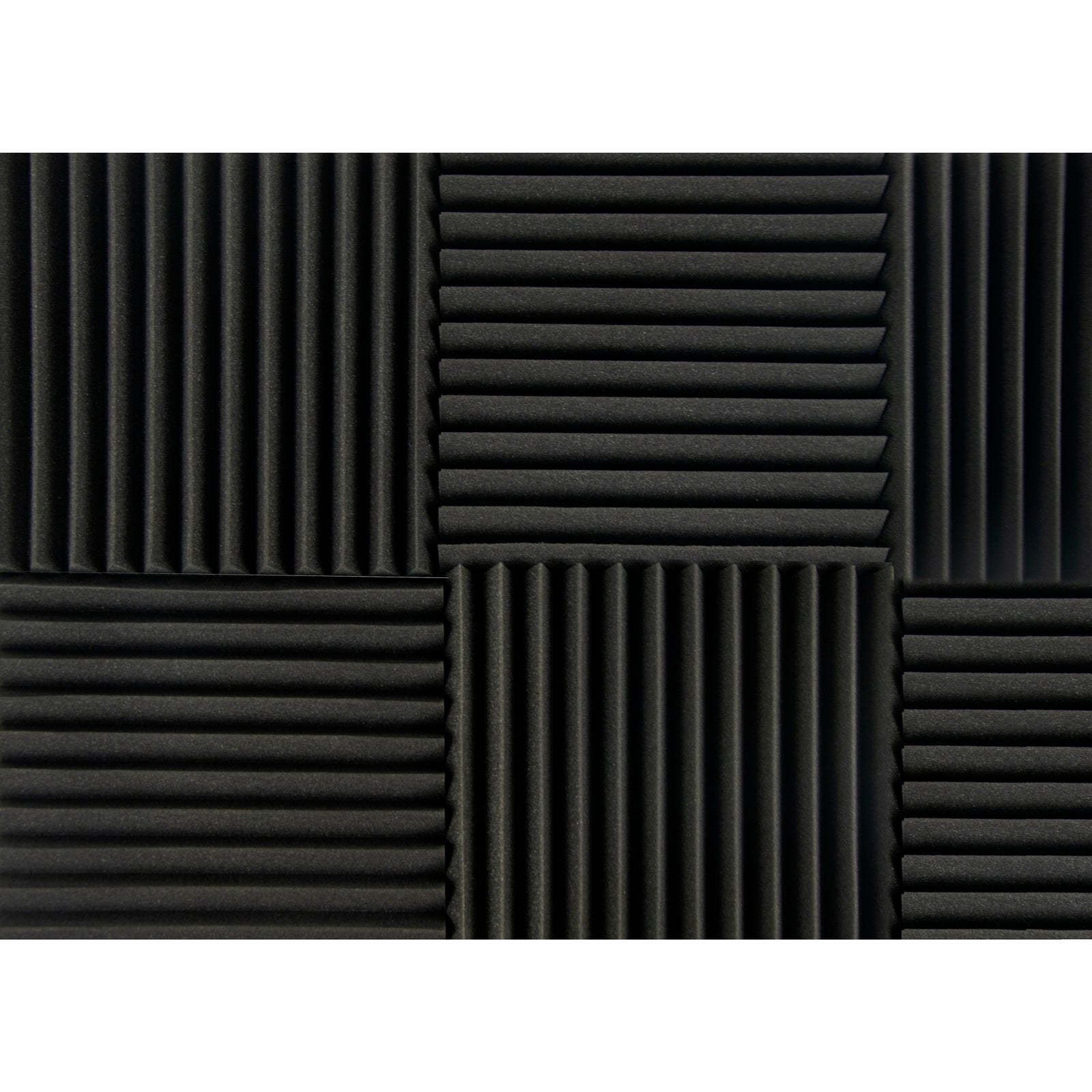 40pcs Studio Acoustic Foam Sound Absorbtion Proofing Panels Tiles Wedge 30X30CM