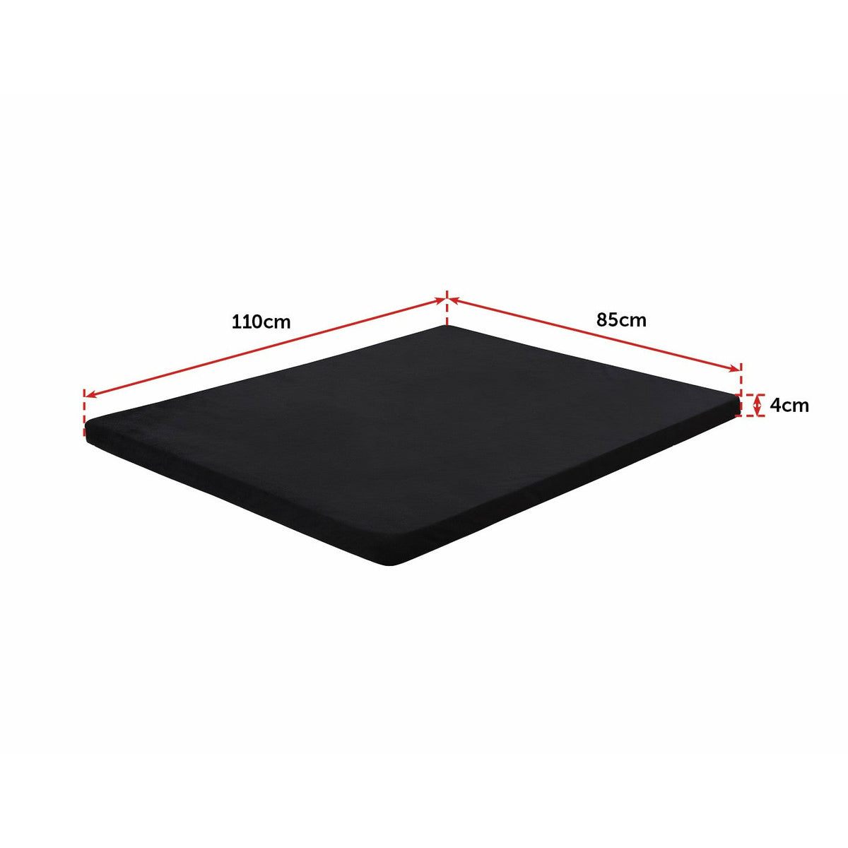 110CM XL Pet Bed Mattress Dog Cat Memory Foam Pad Mat Cushion