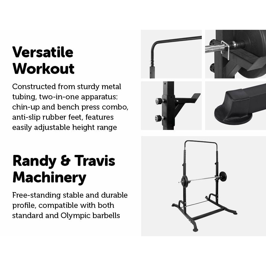 Bench Press Gym Rack and Chin Up Bar