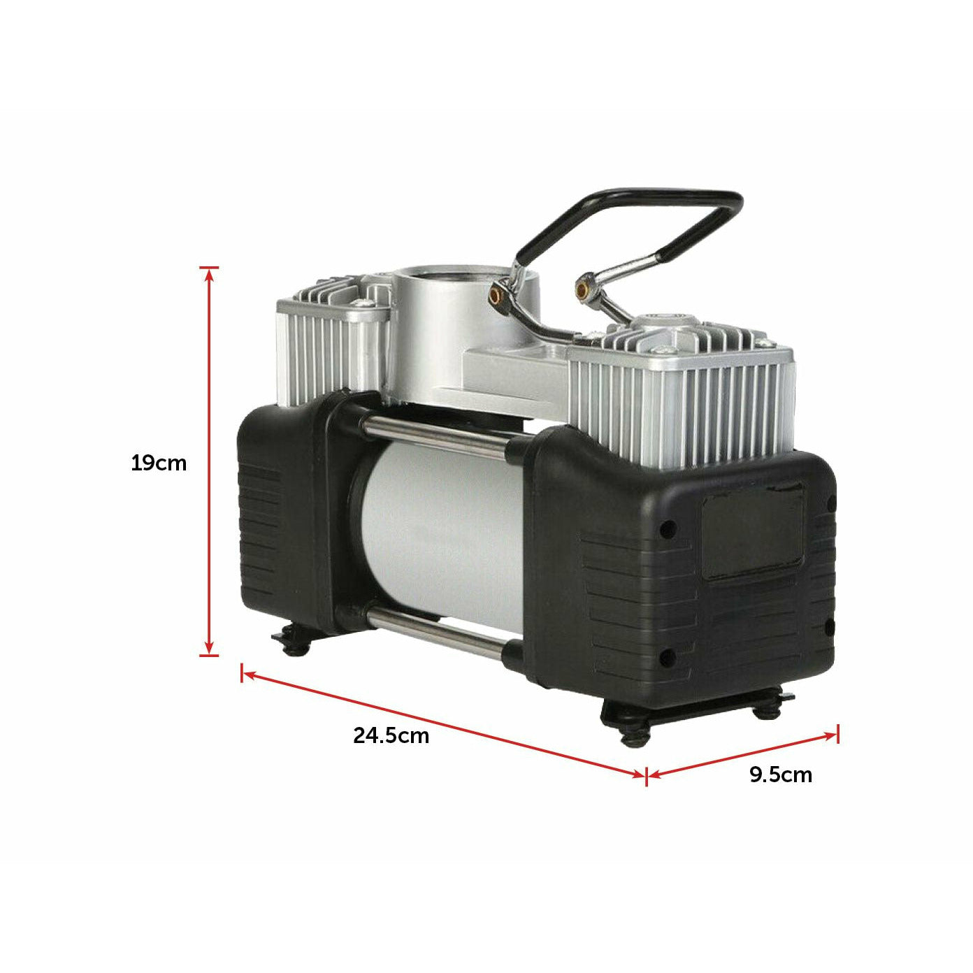 12V Car Air Compressor 4x4 Tyre Deflator 4wd Inflator Portable 85L/min