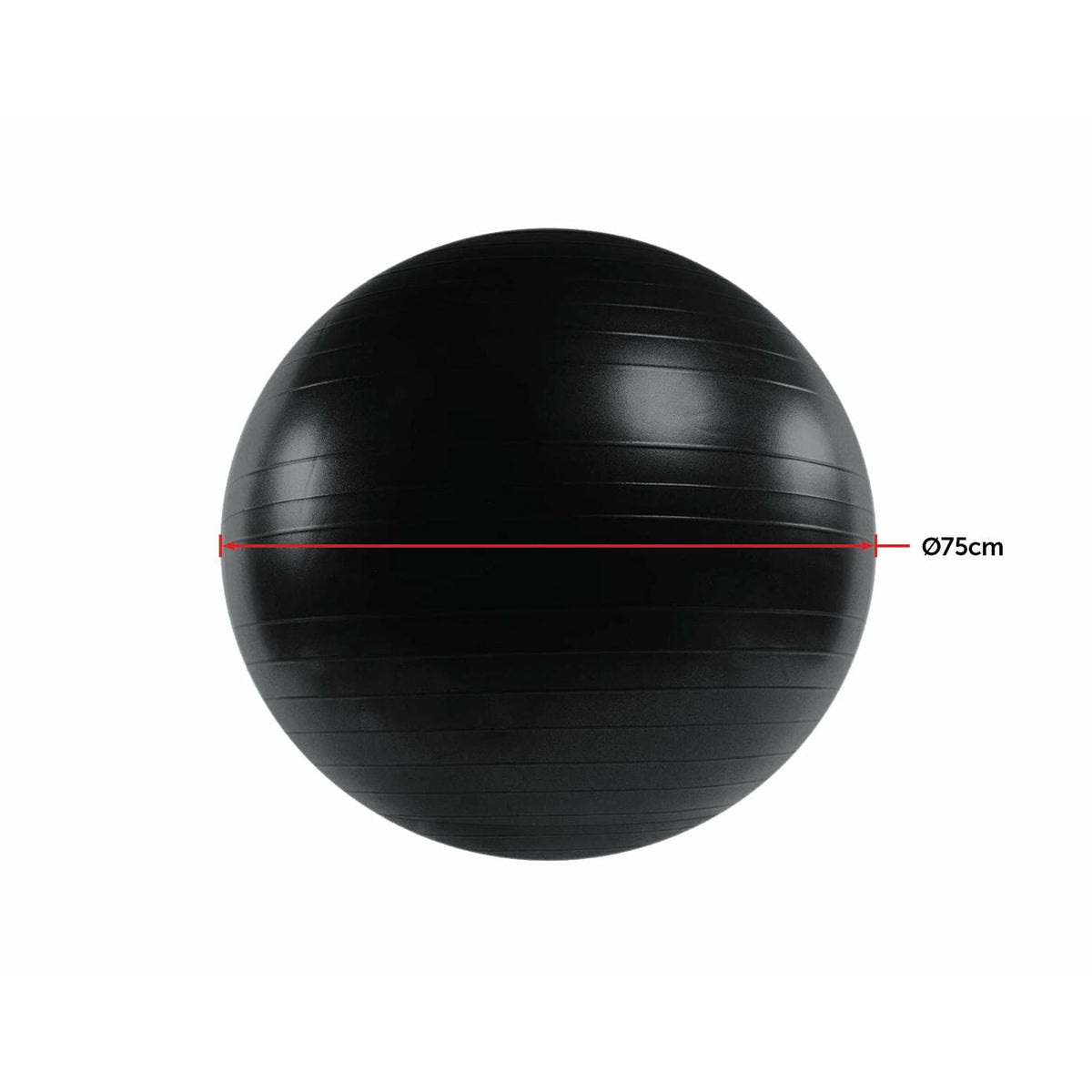 75cm Static Strength Exercise Stability Ball with Pump