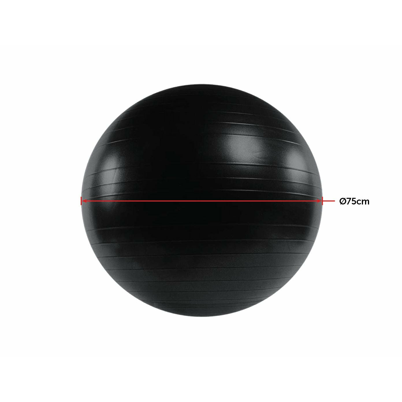 75cm Static Strength Exercise Stability Ball with Pump