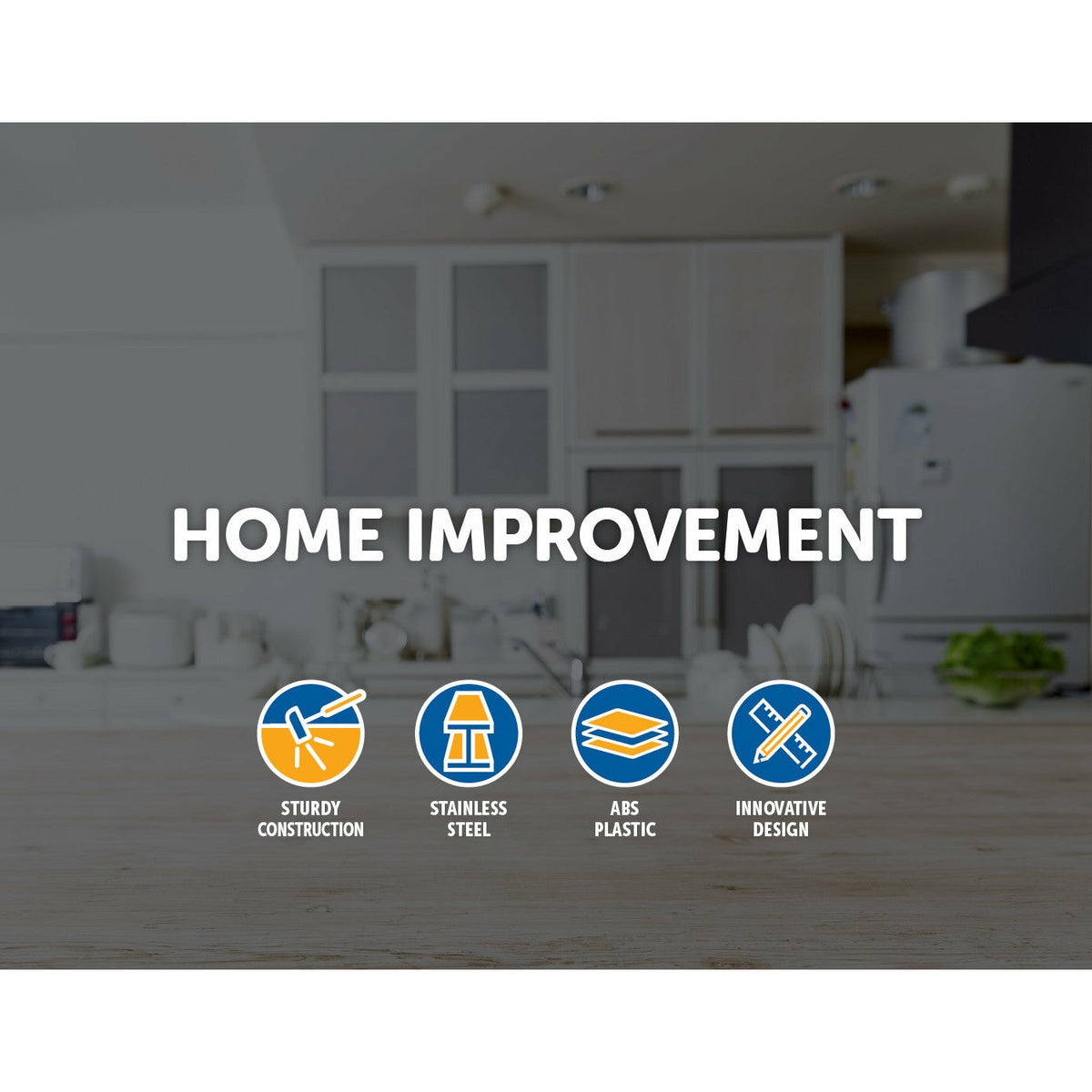 Kitchen Swing Pull Out Bin Stainless Steel Garbage Rubbish Waste Trash Can 14L