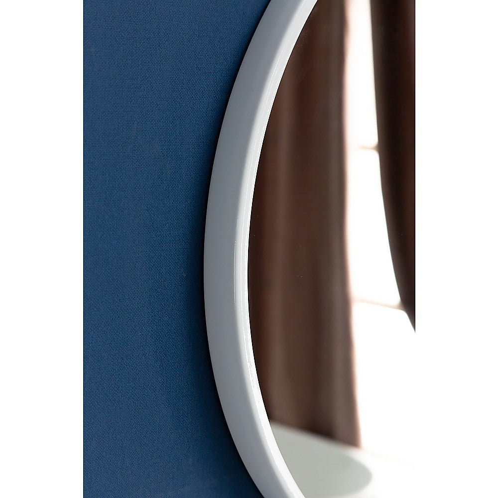 80cm Round Wall Mirror Bathroom Makeup Mirror by Della Francesca