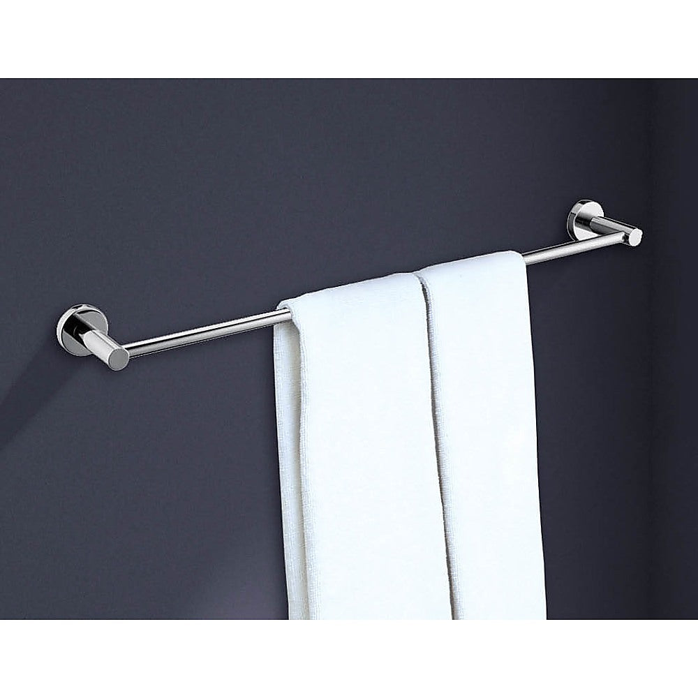 Classic Chrome Towel Bar Rail Bathroom