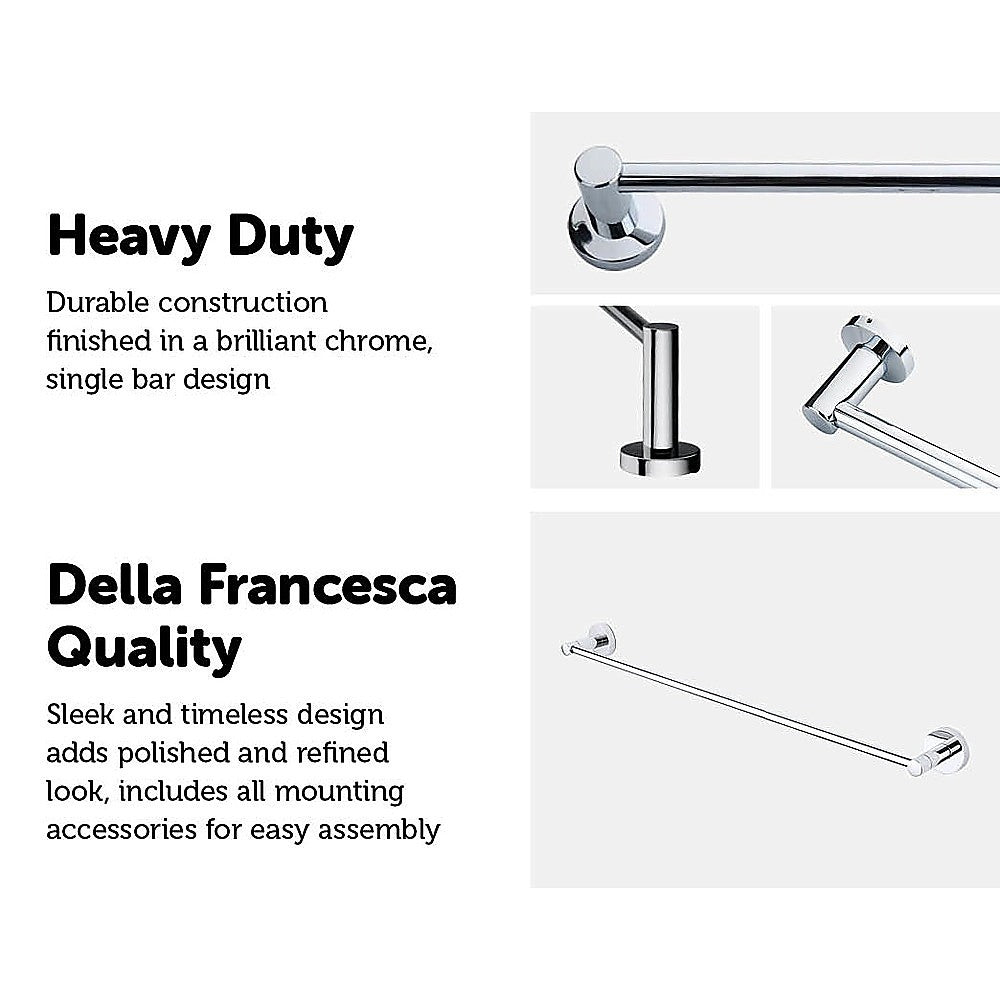 Classic Chrome Towel Bar Rail Bathroom