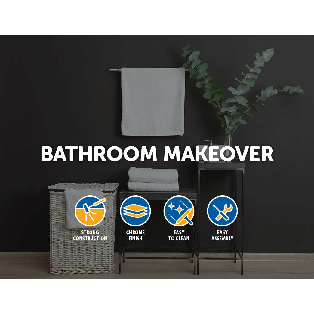 Single Towel Rail - 615mm