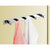 5-Hook Bathroom Robe and Towel Rail Bar Rack