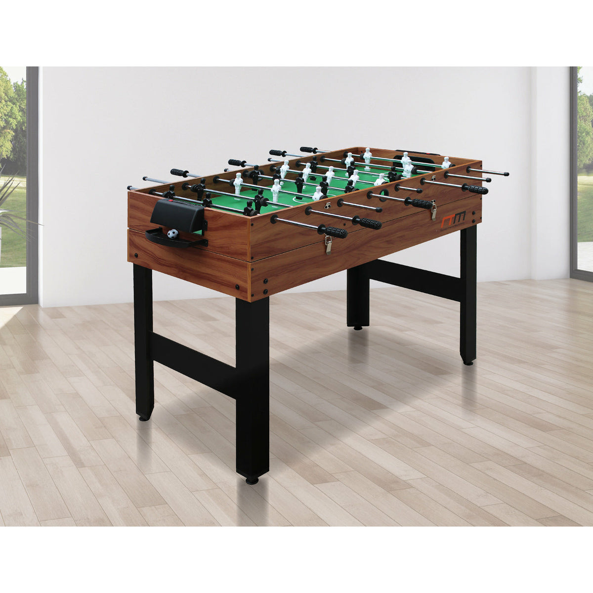 4FT 3-in-1 Games Foosball Soccer Hockey Pool Table Table