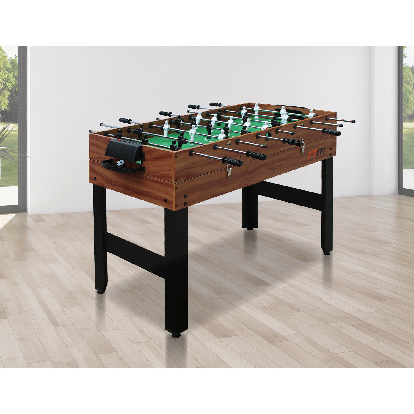 4FT 3-in-1 Games Foosball Soccer Hockey Pool Table Table
