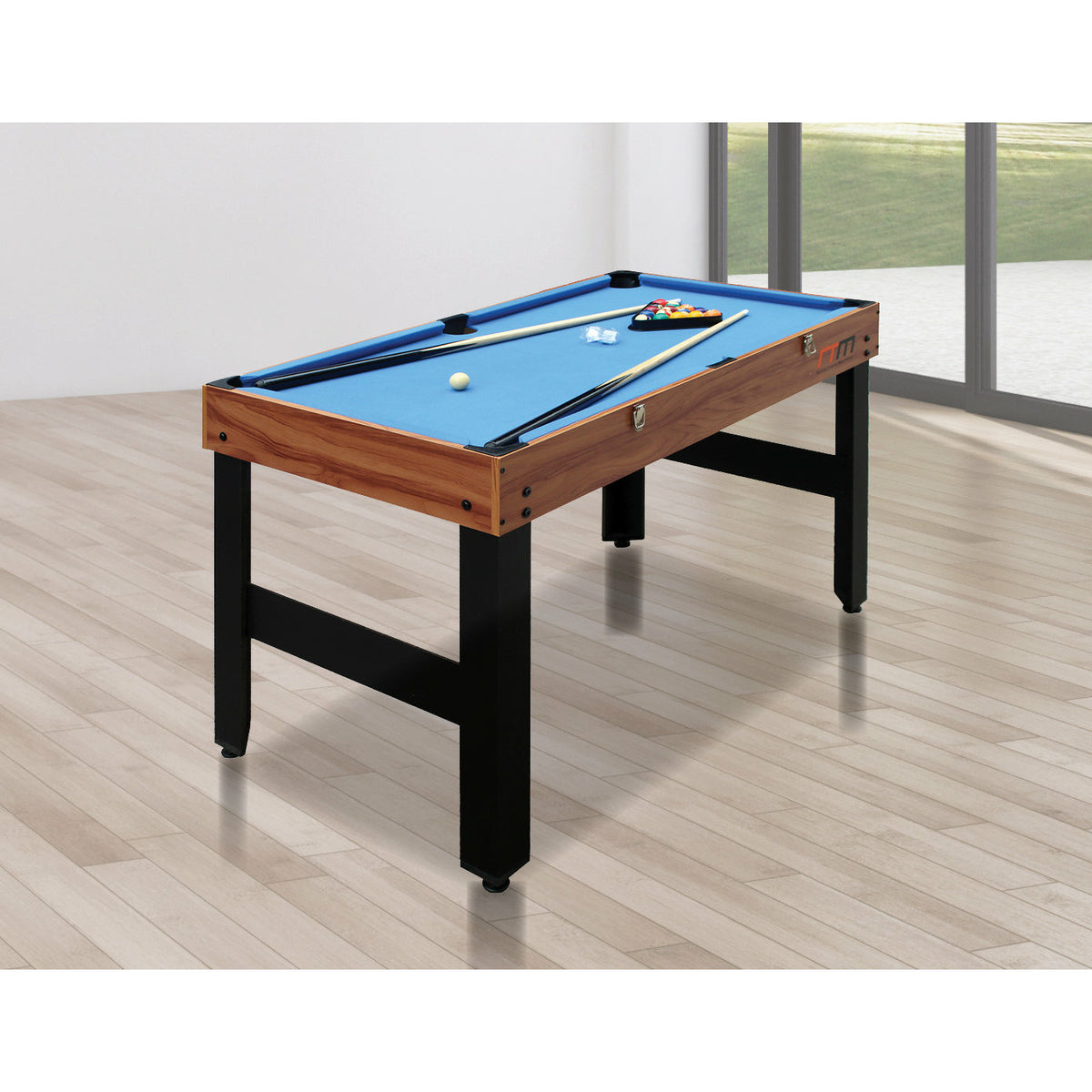 4FT 3-in-1 Games Foosball Soccer Hockey Pool Table Table