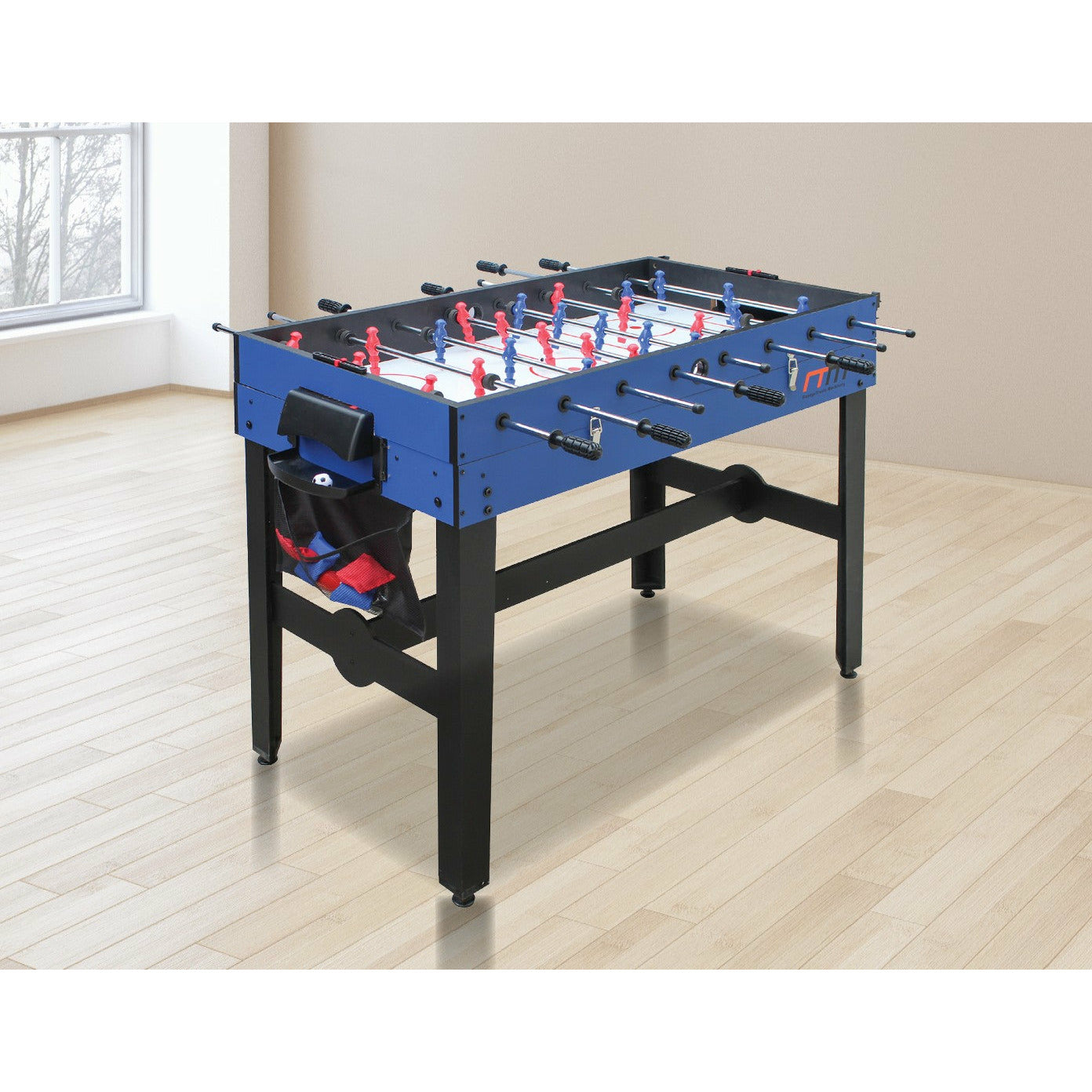 4FT 12-in-1 Combo Games Tables Foosball Soccer Basketball Hockey Pool Table Tennis