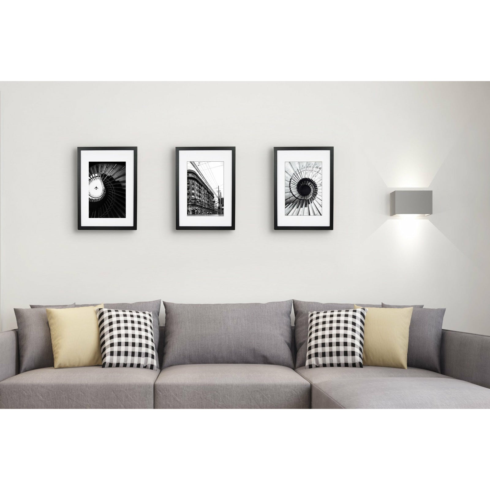 Photo Frames Collage Black A3 Picture Frame Wall Set Home Decor 3PCS