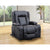 Recliner Chair Electric Massage Chair Lift Heated Leather Lounge Sofa Black