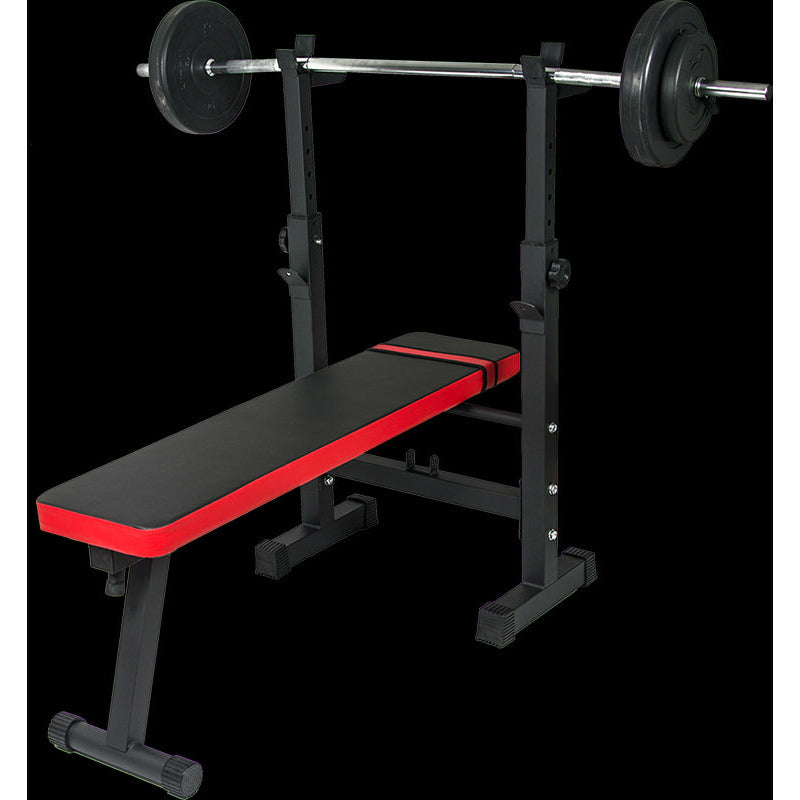 Folding Flat Weight Lifting Bench Body Workout Exercise Machine Home Fitness
