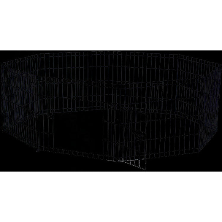 24" 8 Panel Pet Dog Playpen Puppy Exercise Cage Enclosure Fence Play Pen