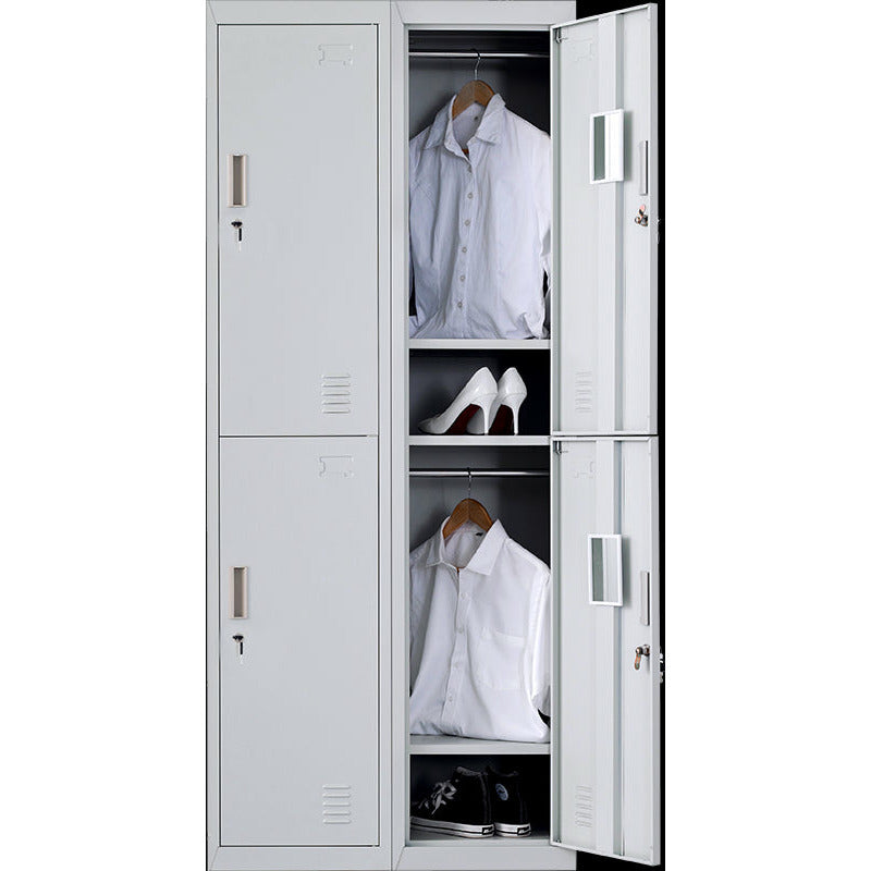 Four-Door Office Gym Shed Storage Locker