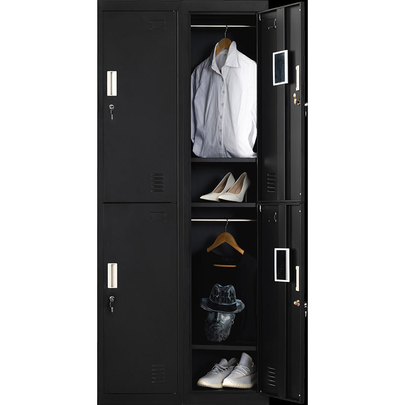 Four-Door Office Gym Shed Storage Locker