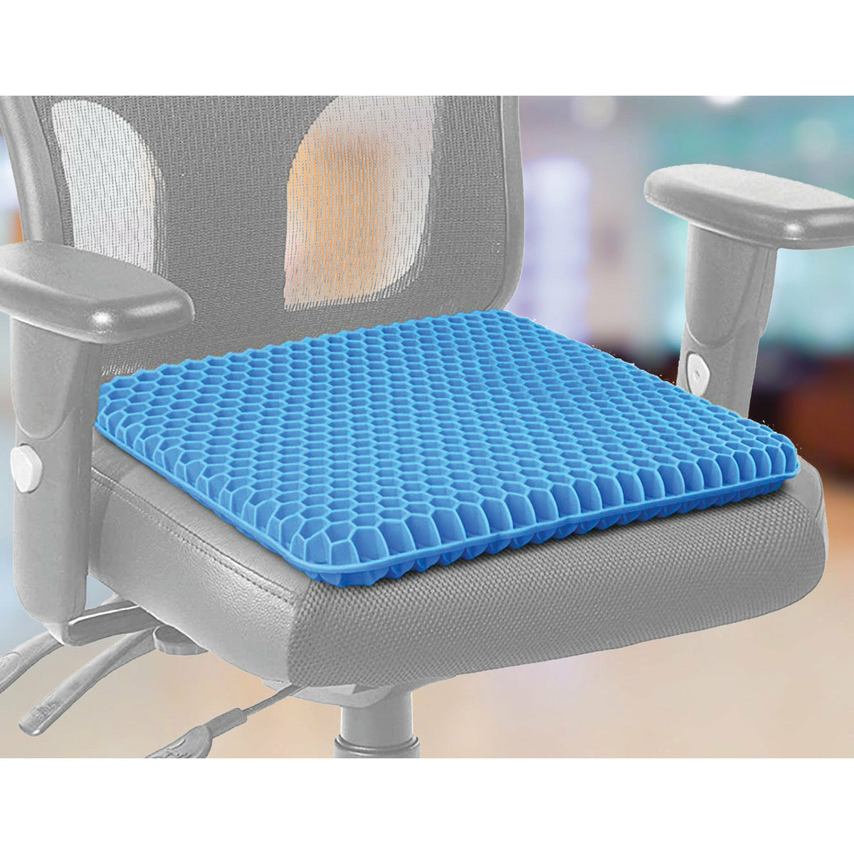 Gel Chair Seat Cushion For Lower Back Pain Pressure Relief Wheelchair Car Office