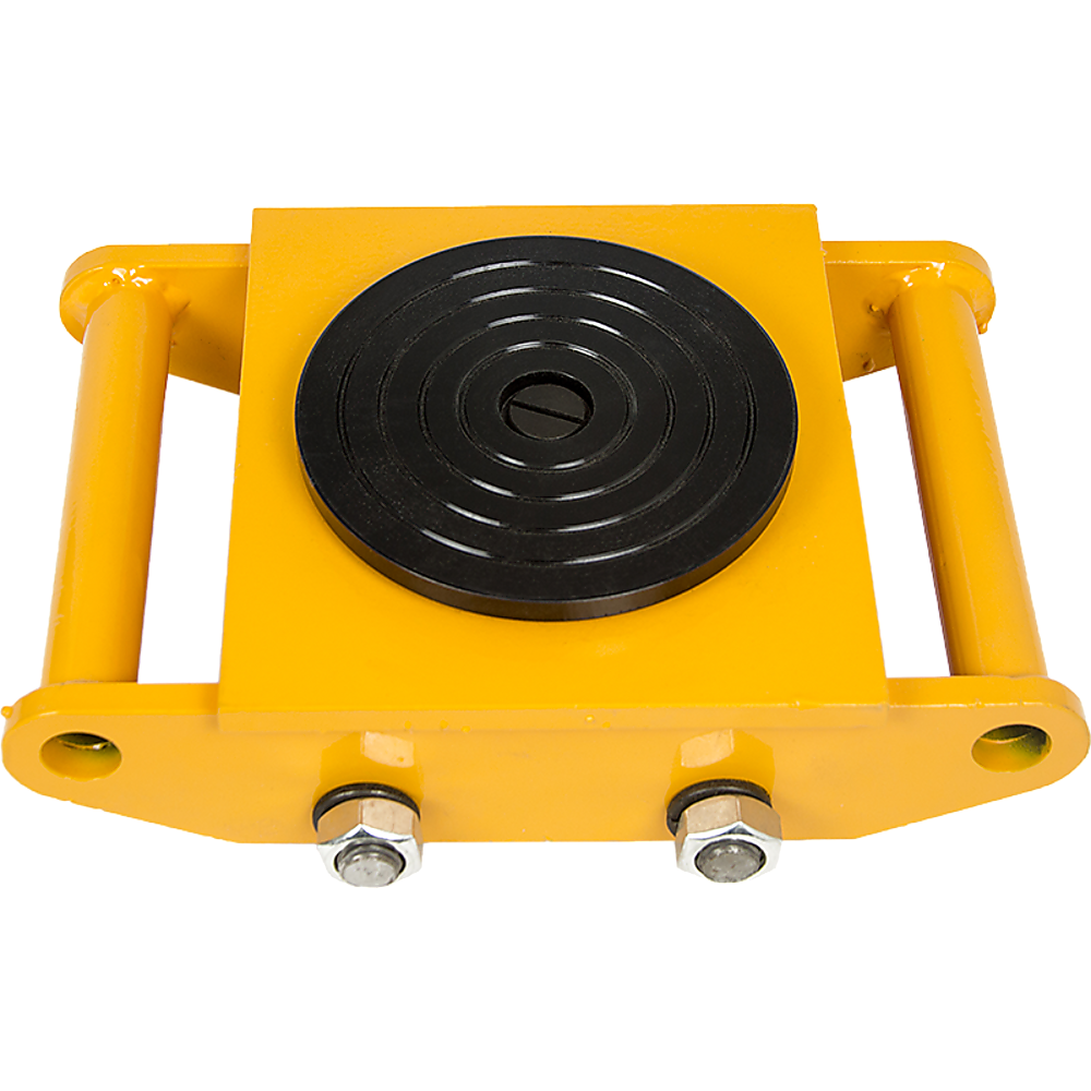 3x3 Heavy Duty Machine Dolly Skate Machinery Roller Mover Cargo Trolley 6T