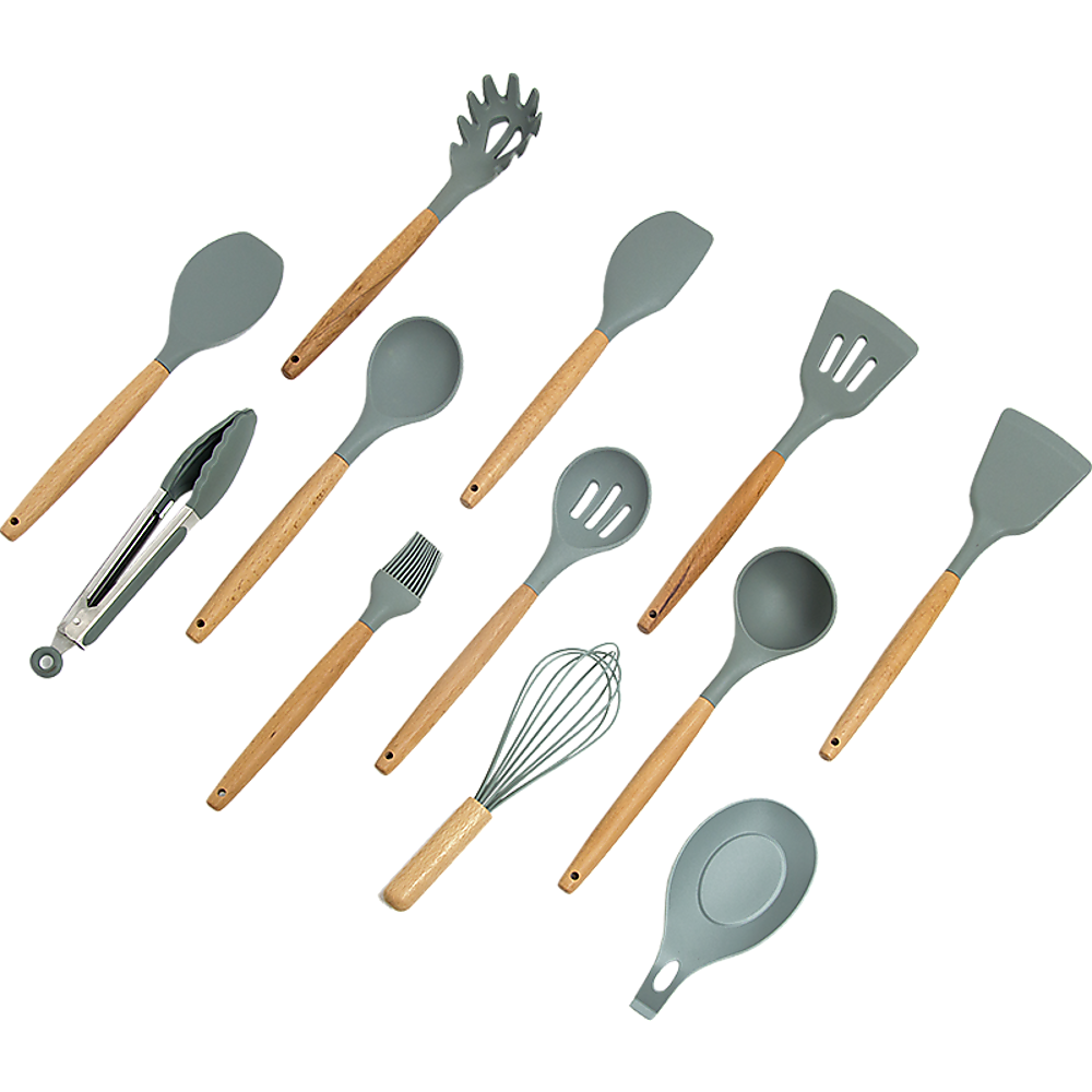 11x Kitchen Utensils for Cooking Baking Silicone Set