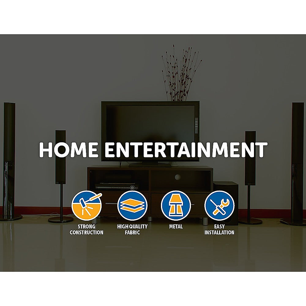 100 Inch 16:9 Manual Pull Down Outdoor Projector Projection Screen Theater Movie