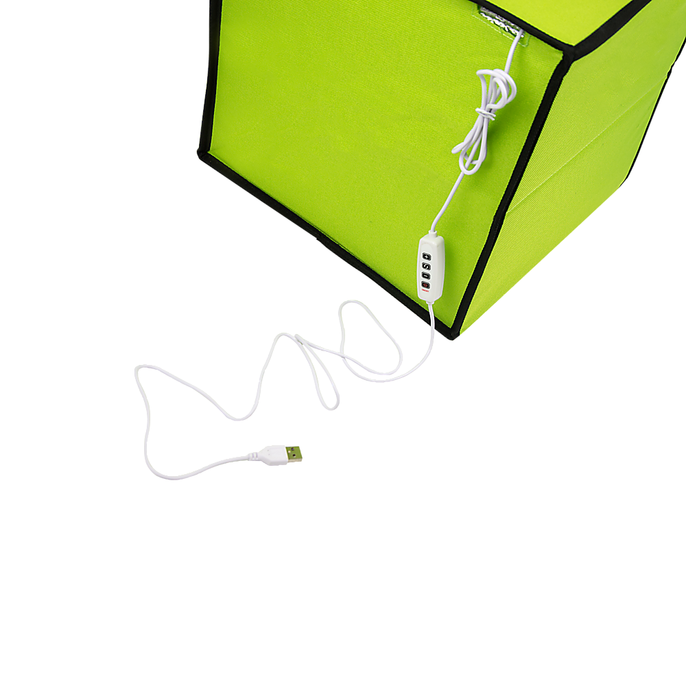 12'' LED Light Room Photo Studio Photography Lighting Tent Kit Backdrop Cube Box