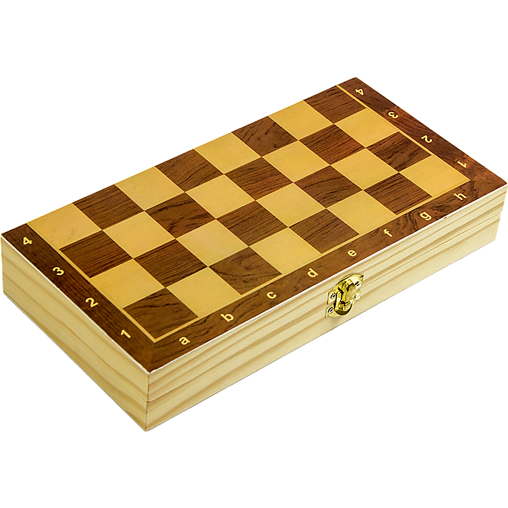 Chess Board Games Folding Large Chess Wooden Chessboard Set Wood Toy Gift