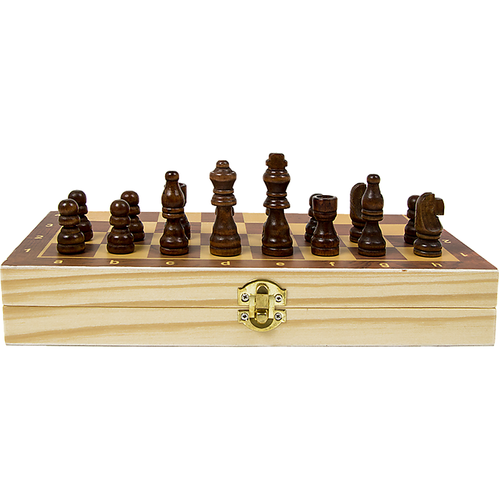 Chess Board Games Folding Large Chess Wooden Chessboard Set Wood Toy Gift