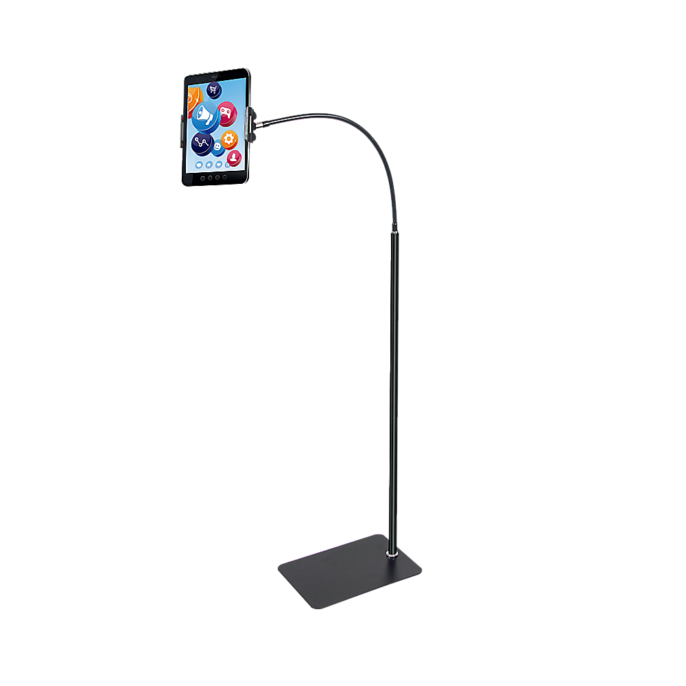 Adjustable Floor Stand Lazy Mount Holder Bracket For 4-9.5in Tablet Phone Stand